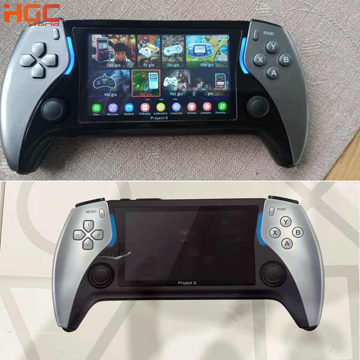 2025 Project X Premium Handheld Game Console